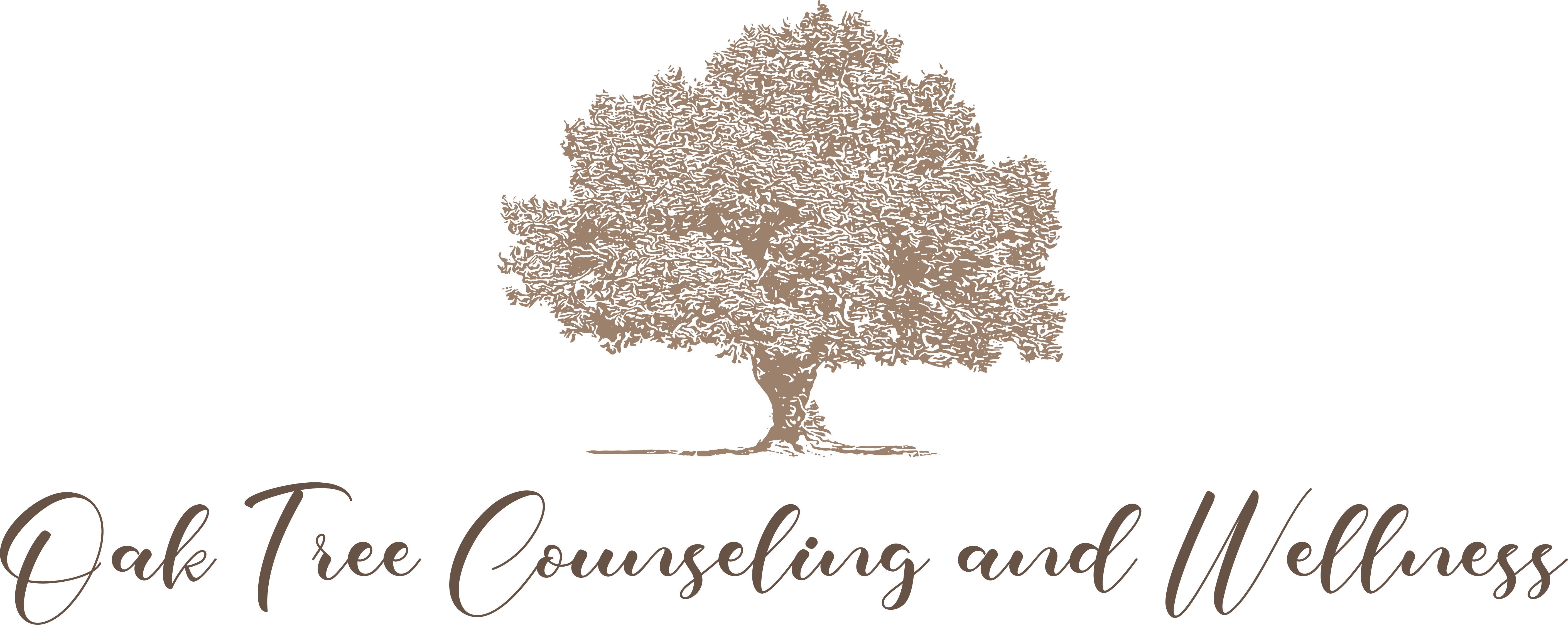 Oak tree counseling and wellness logo